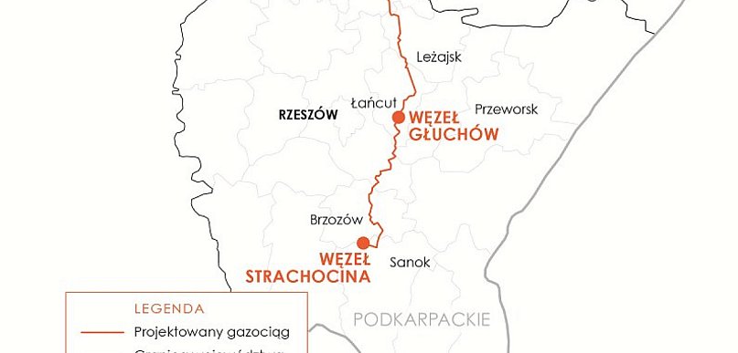 Największa od lat inwestycja gazowa na Podkarpaciu coraz bliżej realizacji