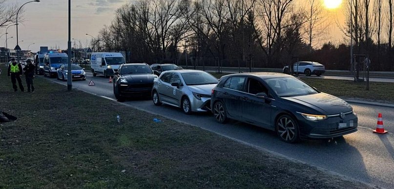 Rzeszów. Dwa popołudniowe wypadki. Trzy osoby ranne