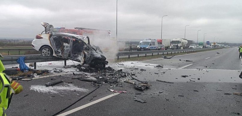 Tragedia pod Rzeszowem. Śmiertelny wypadek