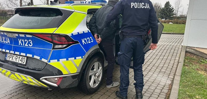 Policjanci zatrzymali wandala recydywistę