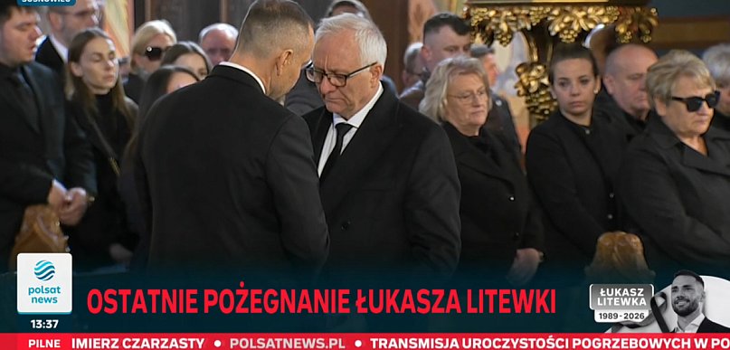 W Sosnowcu rozpoczęły się uroczystości pogrzebowe Łukasza Litewki