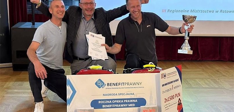 Ratownicy z Rzeszowa najlepsi w Polsce. Zwyciężyli w prestiżowych mistrzostwach