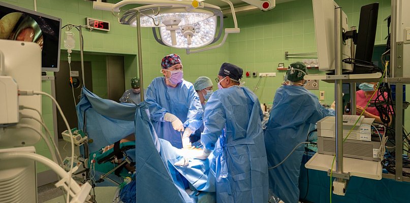 Nowoczesny, małoinwazyjny zabieg usunięcia guza płuc w USK - 30858