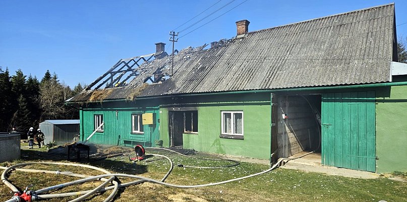 Tragiczny pożar. Zginęła 90-letnia kobieta