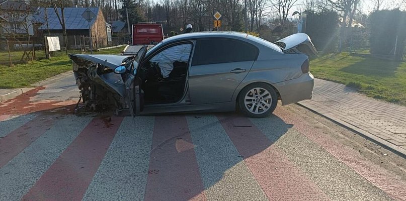 Driftowanie zakończył kolizją. 21-latek stracił prawo jazdy