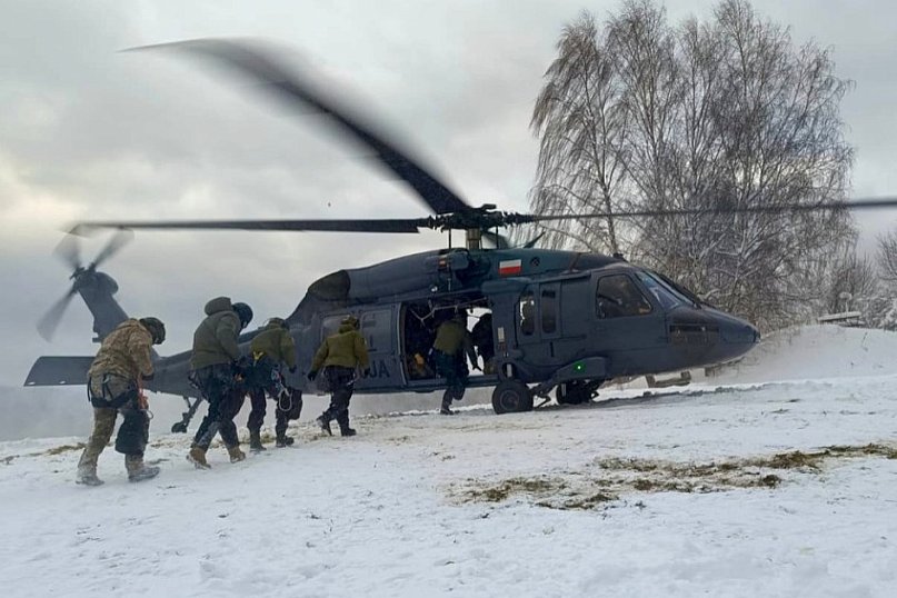 Black Hawk w Bieszczadach. Ekstremalne ćwiczenia
