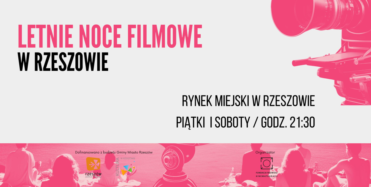 Letnie Noce Filmowe w Rzeszowie – kino pod gwiazdami wraca na Rynek