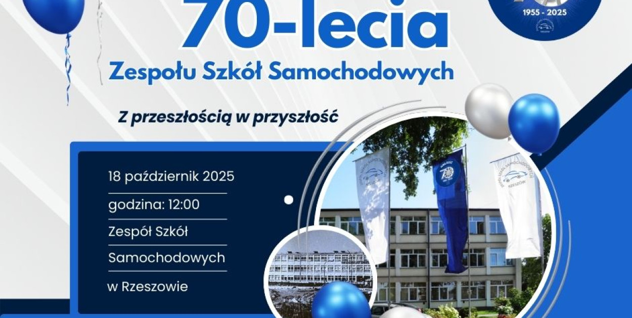 Jubileusz 70-lecia Zespołu Szkół Samochodowych