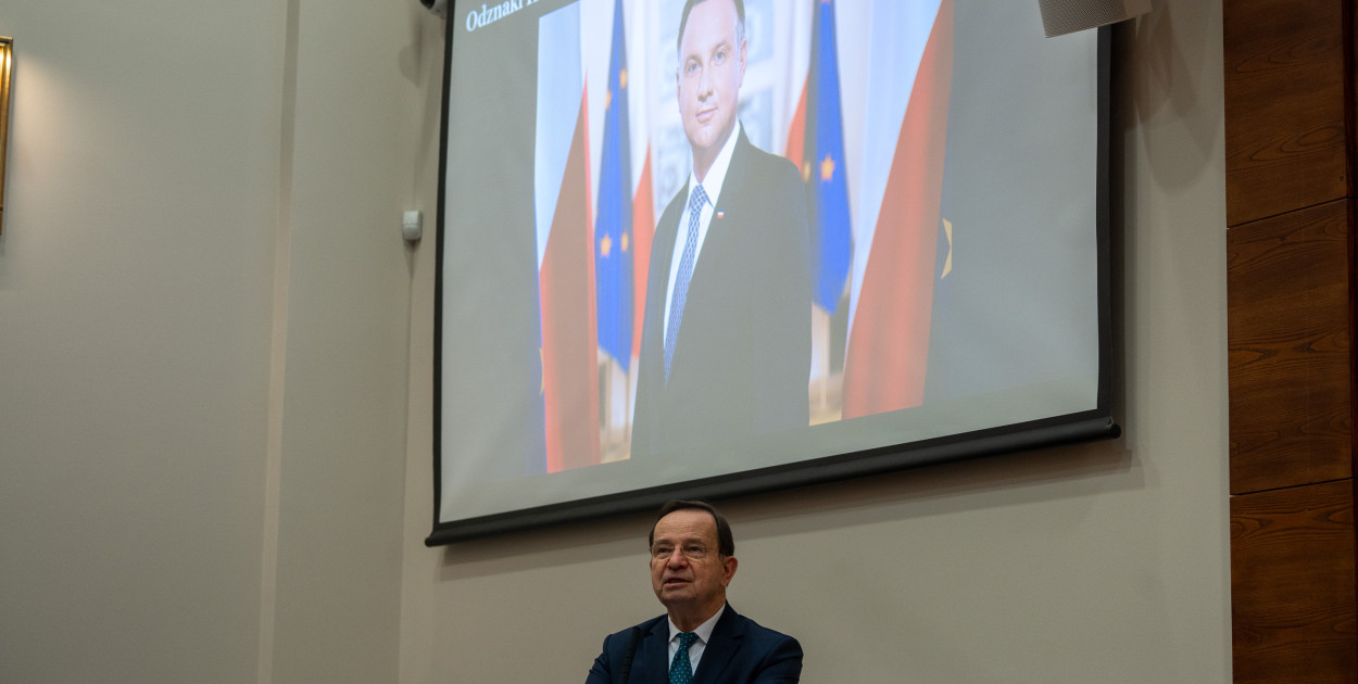 Andrzej Duda z odznaką honorową „Zasłużony dla Województwa Podkarpackiego”