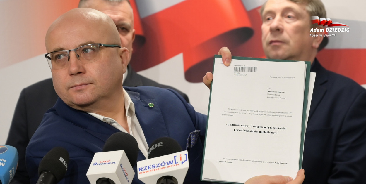 Adam Dziedzic w obronie podkarpackich winiarzy. Jest projekt zmian w ustawie