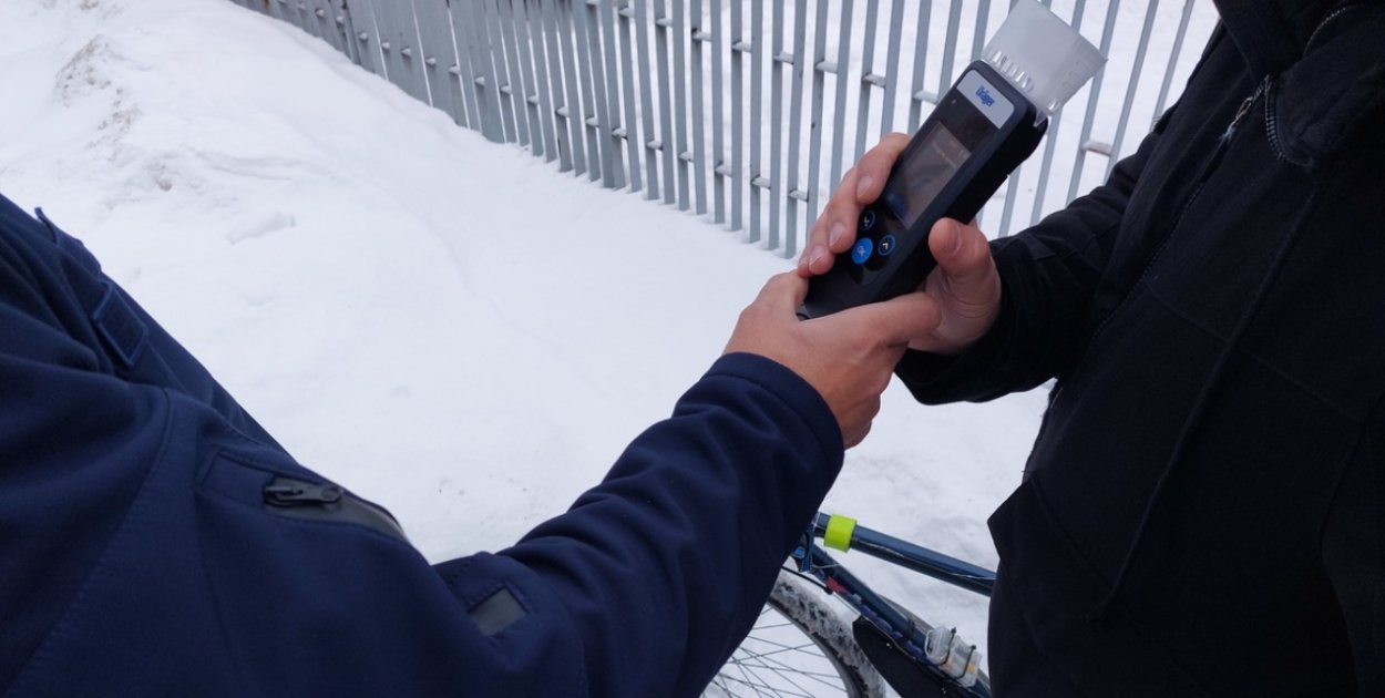 Pijany jechał rowerem. Miał 3 promile!