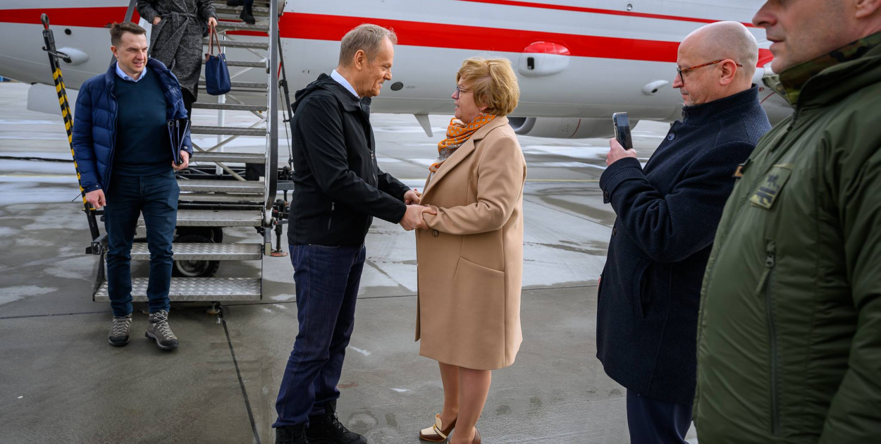 Premier Donald Tusk na Podkarpaciu. Rozmowy o bezpieczeństwie i współpracy