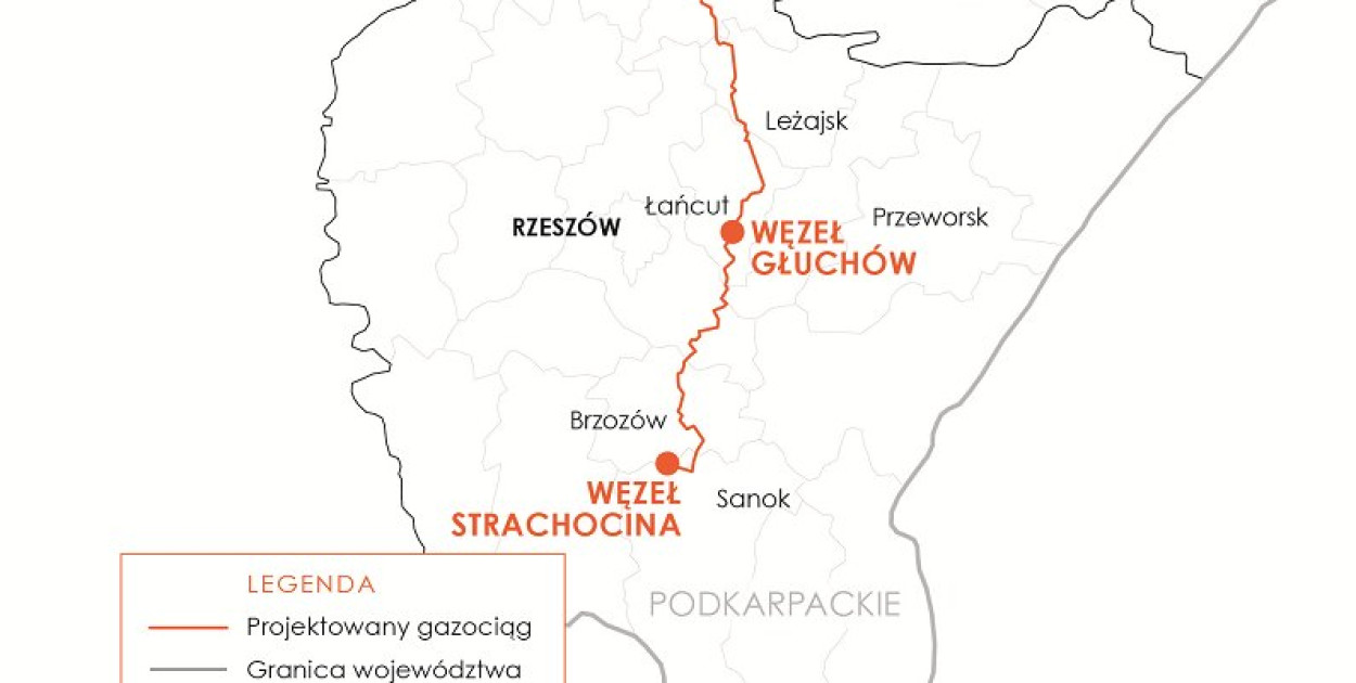 Największa od lat inwestycja gazowa na Podkarpaciu coraz bliżej realizacji