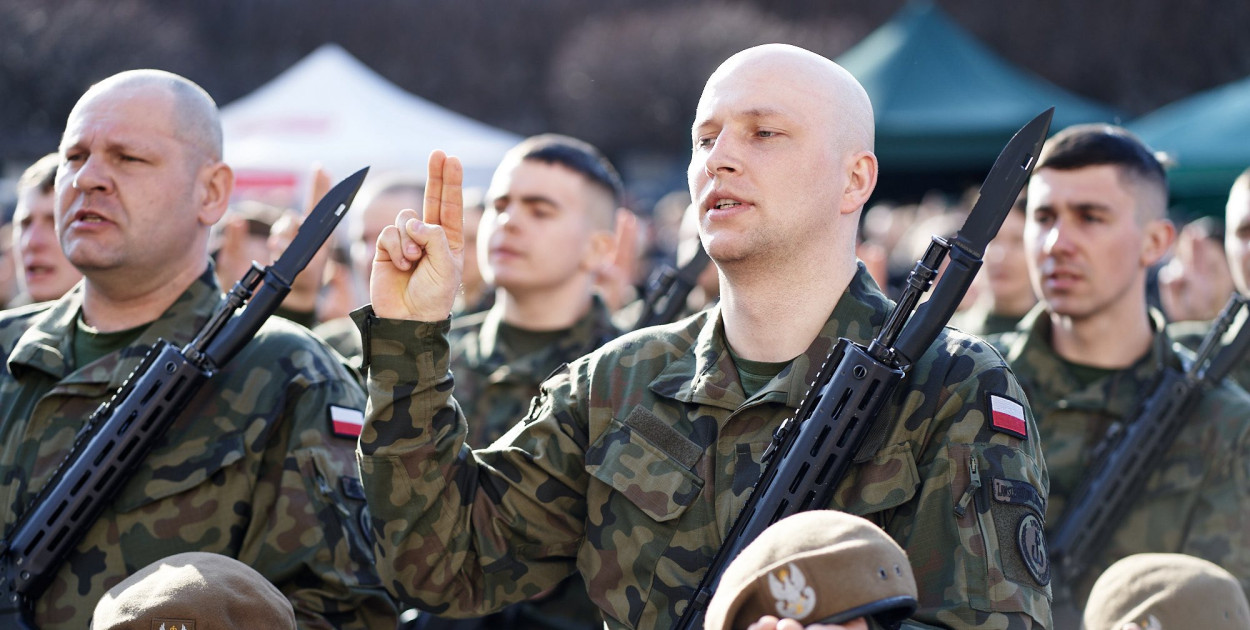 93 ochotników złożyło przysięgę wojskową w Rzeszowie