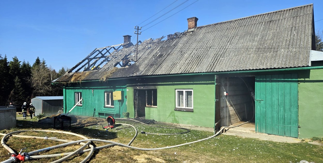 Tragiczny pożar. Zginęła 90-letnia kobieta