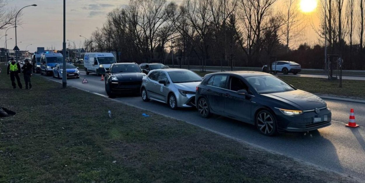 Rzeszów. Dwa popołudniowe wypadki. Trzy osoby ranne