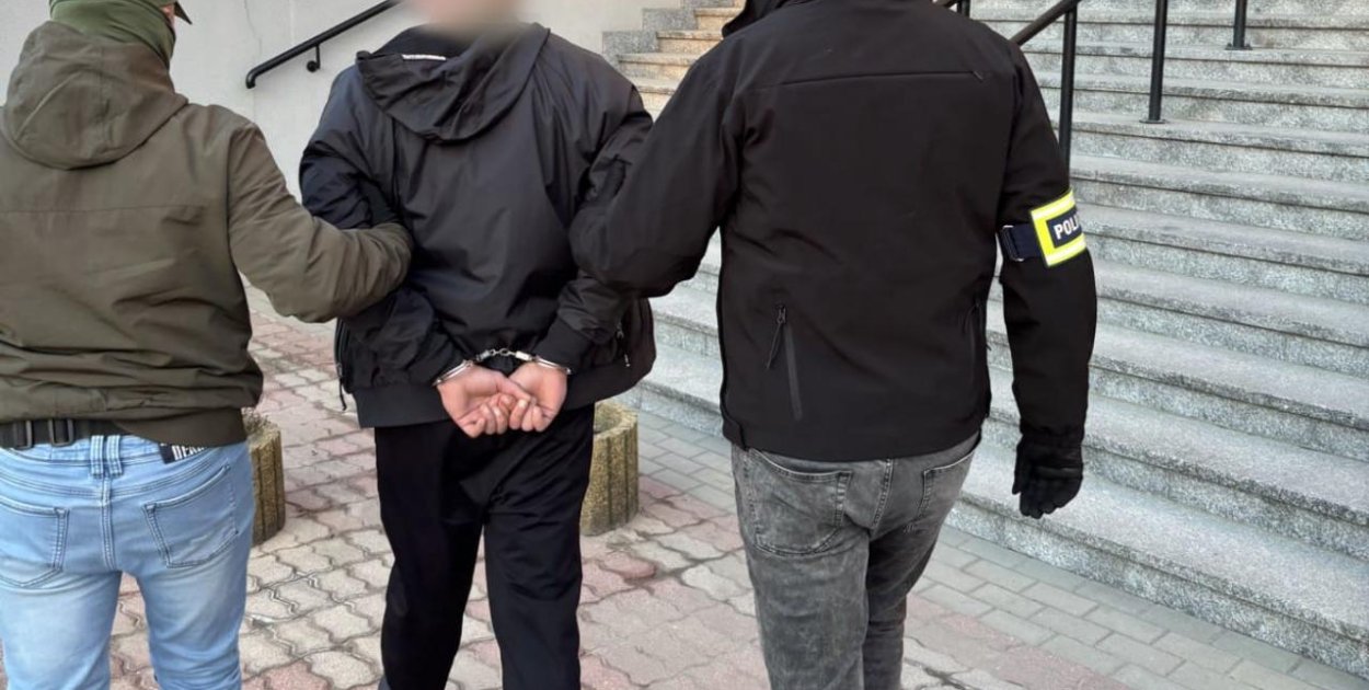 34-latek zatrzymany przez podkarpackich poszukiwaczy