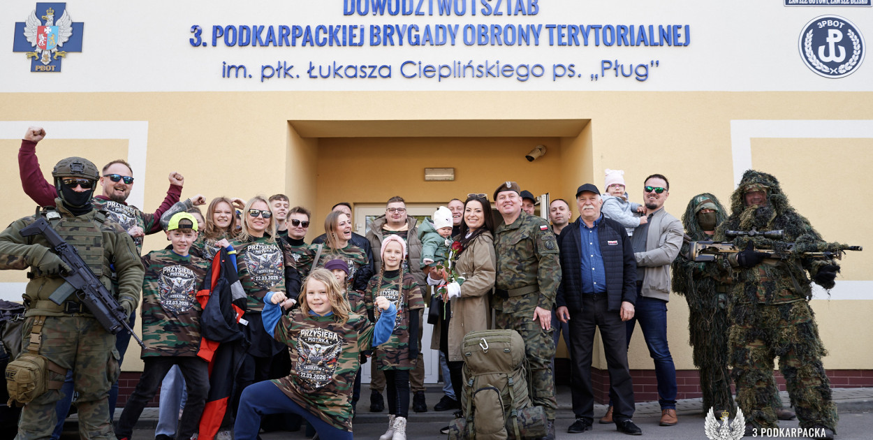 Nowi żołnierze złożyli przysięgę. WOT na Podkarpaciu wciąż przyciąga ochotników