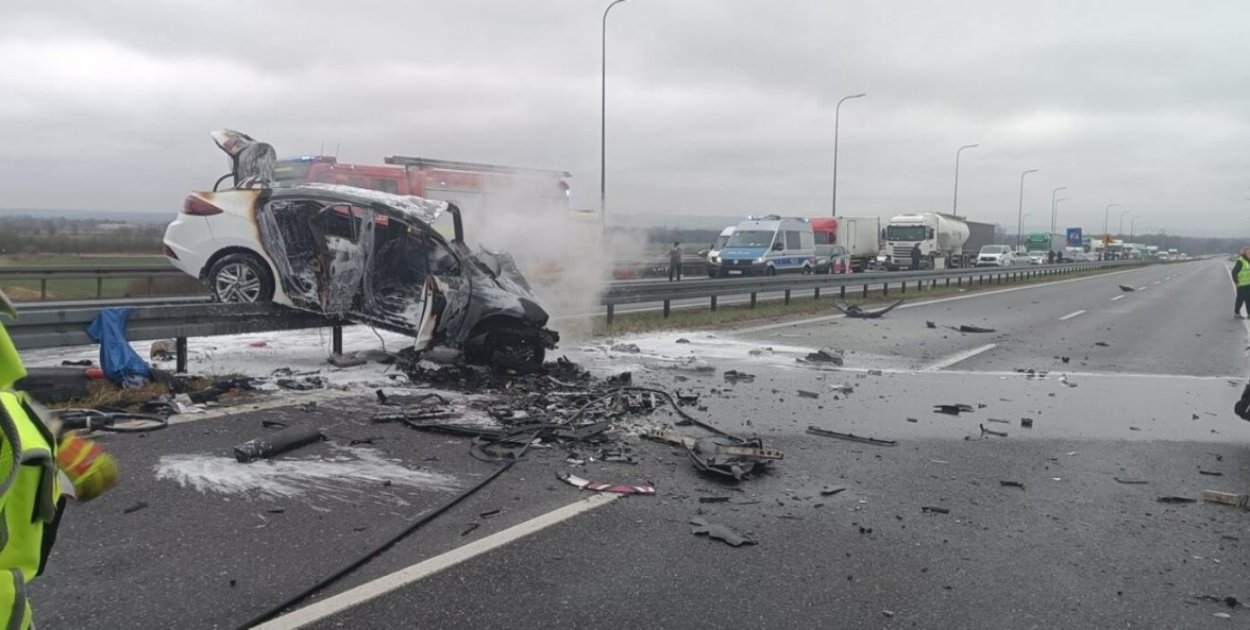 Tragedia pod Rzeszowem. Śmiertelny wypadek