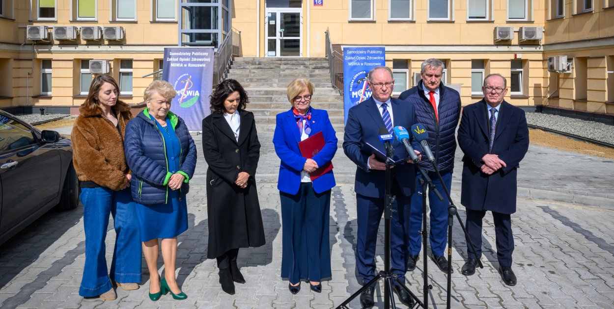 Ponad 60 mln zł dla szpitala MSWiA w Rzeszowie. Duże inwestycje w ochronę zdrowia