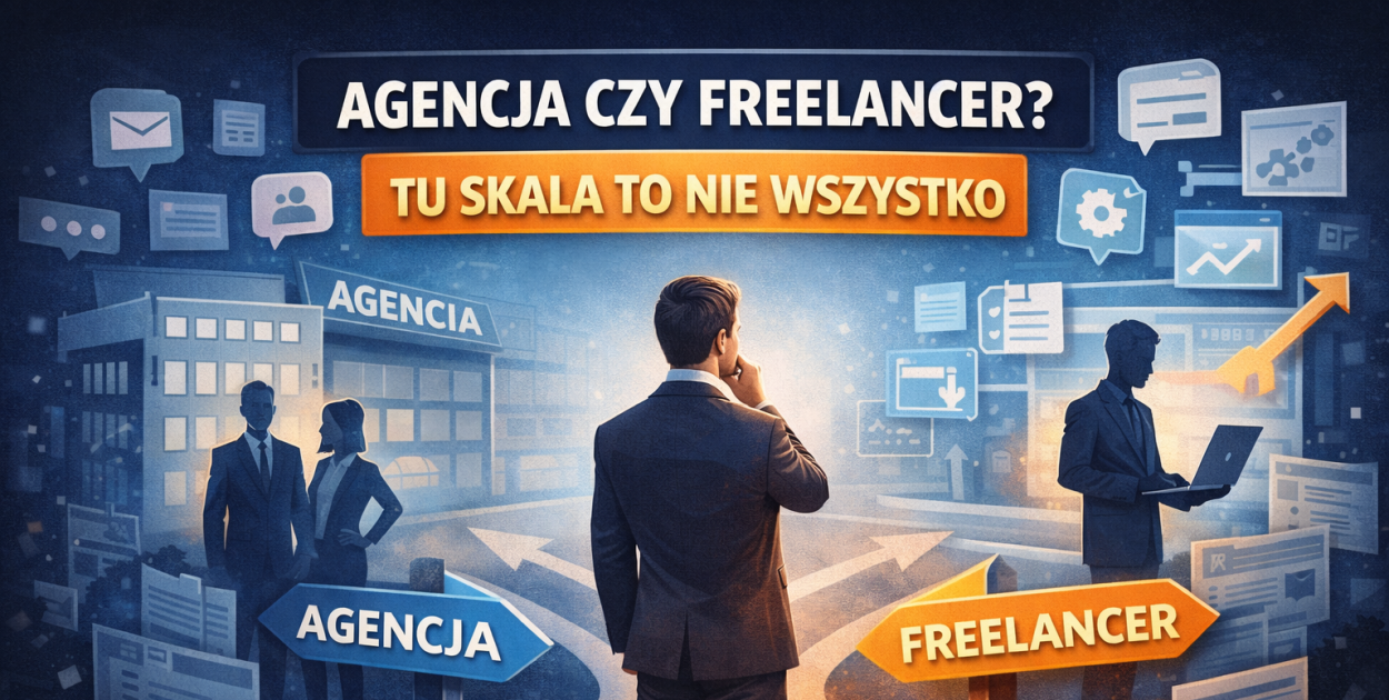 Agencja czy freelancer? Liczy się coś więcej niż sama skala