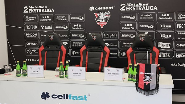 Konferencja przed meczem Cellfast Wilki Krosno - Texom Stal Rzeszów