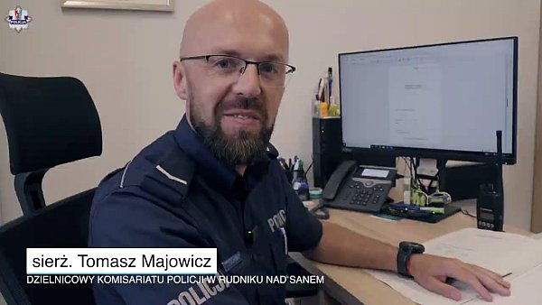 Podkarpacki policjant z tytułem Super Dzielnicowy 2025. Poznajcie sierż. Tomasza Majowicza