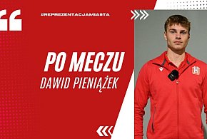 DAWID PIENIĄŻĘK PO MECZU GKS JASTRZĘBIE - RESOVIA